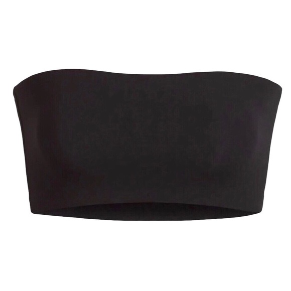 Skims Fits Everybody Bandeau Bralette Black Size 2X Smoothing Bra - Picture 3 of 6